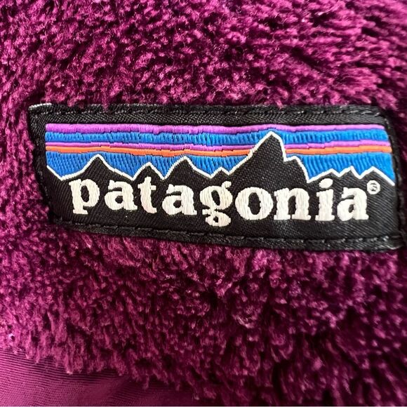 Patagonia Re-Tool Snap-T Pullover Magenta Fleece Quarter-Zip Jacket SZ L - Picture 8 of 15